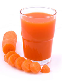 Carrot and carrot juice - beta-carotene